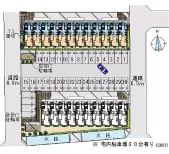 ★手数料０円★伊勢崎市茂呂町１丁目　月極駐車場（LP）